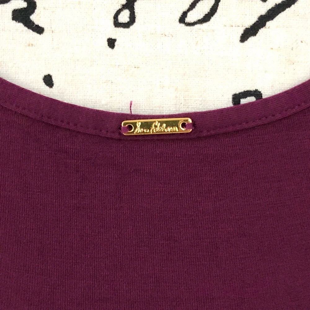 ❗️LOWEST PRICE NWT $42 Sam Edelman Prune Boatneck Bodysuit Size S - Picture 5 of 8